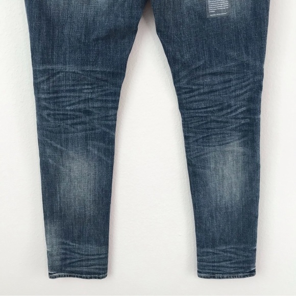 New! Prps Cayenne Pharoah Japanese Denim Indigo Distressed Skinny Jeans - Picture 7 of 14